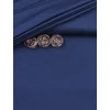 egyszínű 100% pamut jersey /sötétkék