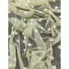 mintás puha tüll /pöttyös (1cm) /világossárga