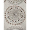 viaszos vászon /barna mandalák (egy mandala 27.5cm×27.6cm) /drapp melange