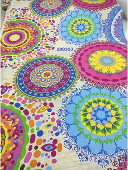 mintás pamutvászon /mandala (legszínesebb 44,5 cm)