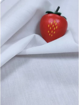 egyszínű puplin /basic /fehér