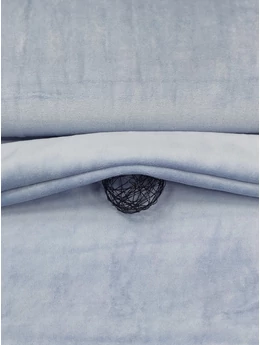egyszínű baby plüss /dusty blue