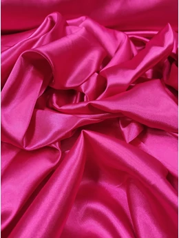 egyszínű elasztikus szatén /fuxia