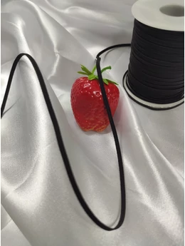 lapos gumi /3mm /fekete