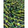 elasztikus mintás pamut jersey /blokk mintás (egy kocka 7mm×7mm) /királykék-lime-türkiz(FÉLMÉTER)