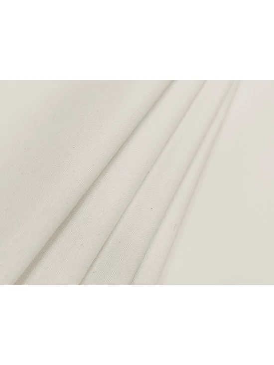 egyszínű LONETA vastag vászon /natúr
