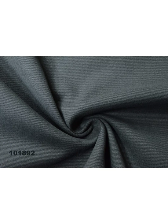 Szürke egyszínű 100% pamut, 150cm széles csiszolt twill pamutvászon.