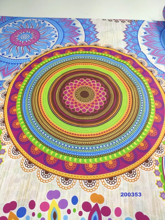 mintás pamutvászon /mandala (legszínesebb 44,5 cm)