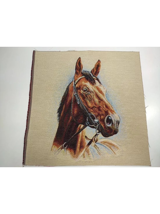 párna panel /lovas (ló 26.2cm×43cm) /natúr