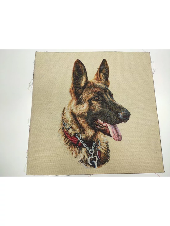 párna panel /németjuhászos (németjuhász 27.1cm×41.5cm) /natúr