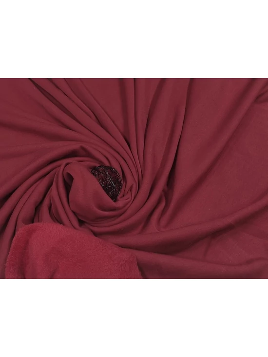 egyszínű warmkeeper /szőrös szabadidő anyag /bordó