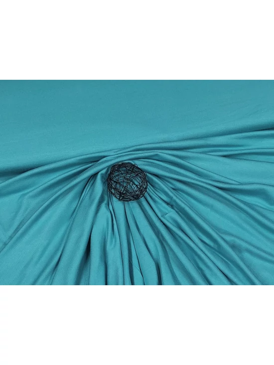 egyszínű viszkóz jersey /aqua kék