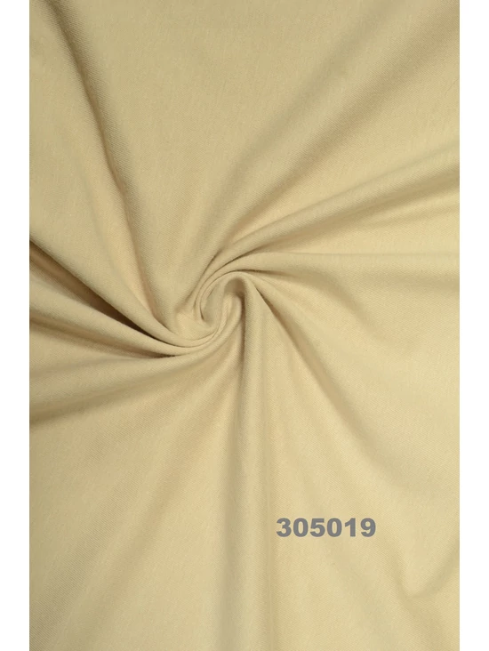 egyszínű 100% pamut jersey /drapp