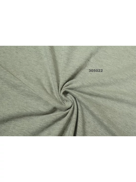 egyszínű 100% pamut jersey /melange szürke