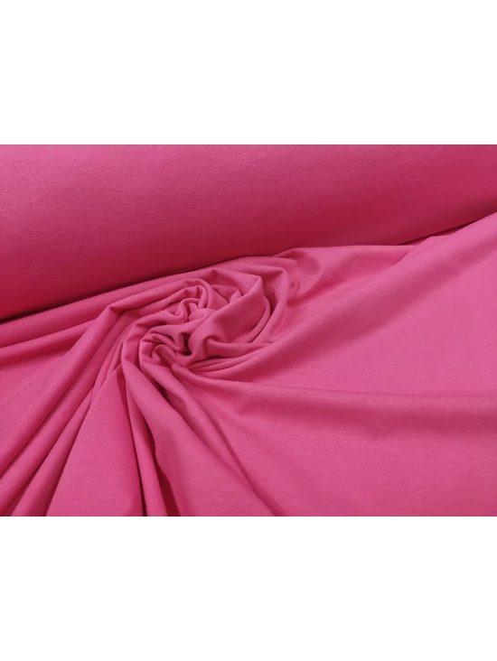 elasztikus egyszínű pamut jersey /pink