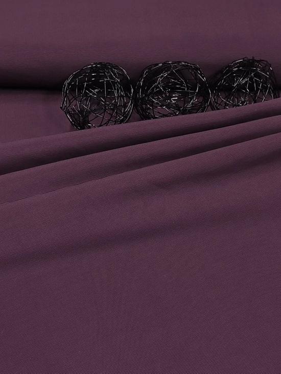 egyszínű ottomán jersey /burgundy