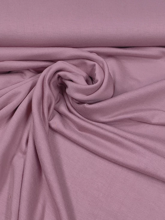 elasztikus egyszínű bolyhos futter /rayon /mályva