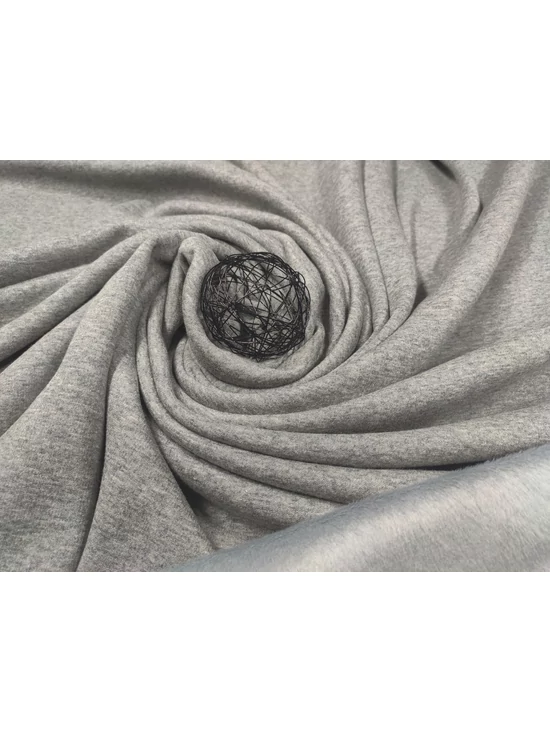 egyszínű warmkeeper /szőrös szabadidő anyag /világos szürke melange