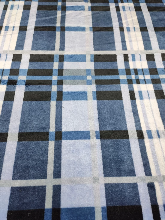 mintás wellsoft /Burberry kockás /párizsi kék-égkék
