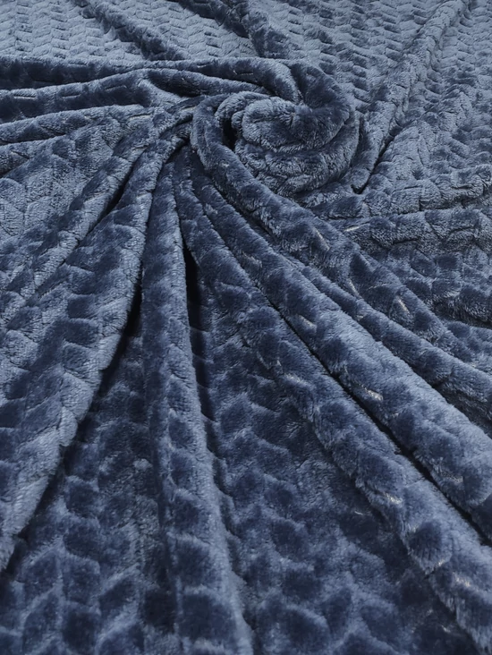 jacquard mintás wellsoft /halszálka mintás (egy sáv 4cm) /füstkék