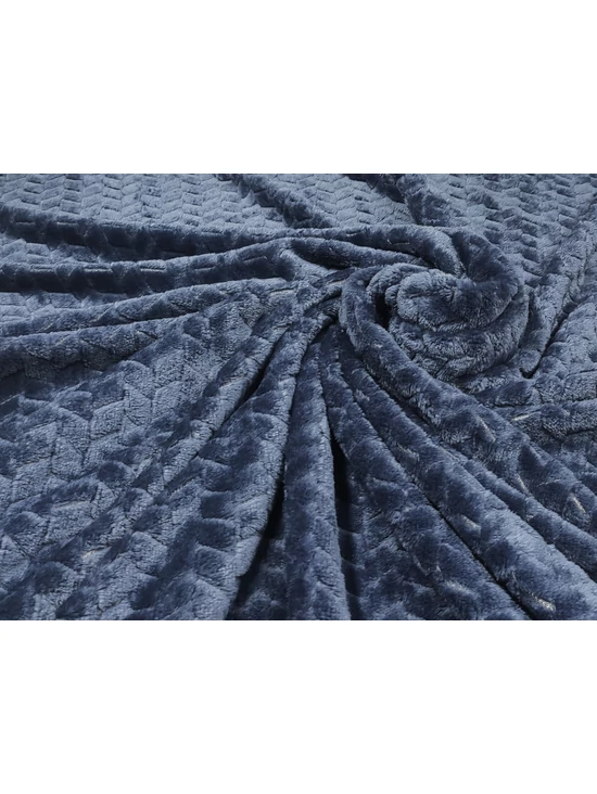 jacquard mintás wellsoft /halszálka mintás (egy sáv 4cm) /füstkék