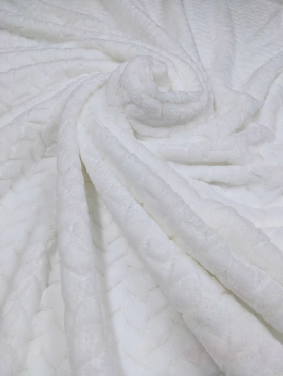 jacquard mintás wellsoft /halszálka mintás (egy sáv 4cm) /fehér