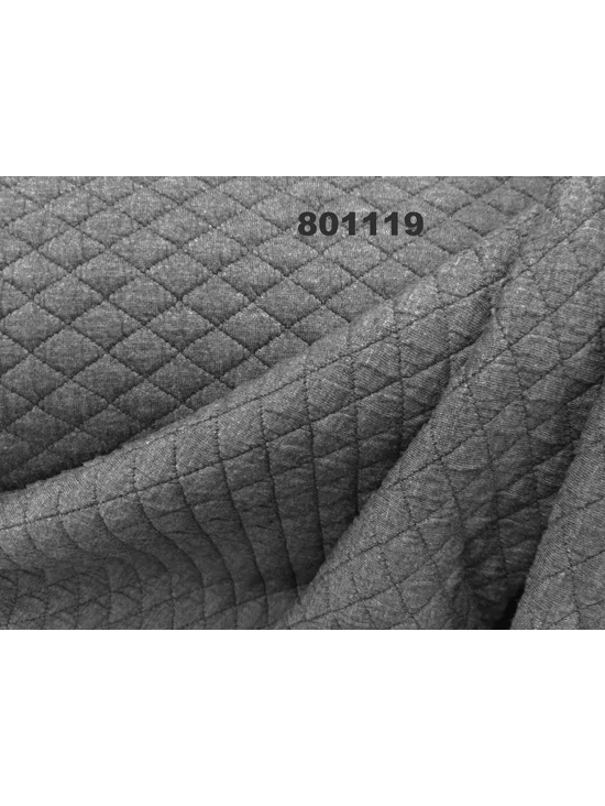 kötött hatású anyag /rombuszos (2cm×2,8cm) /melange szürke