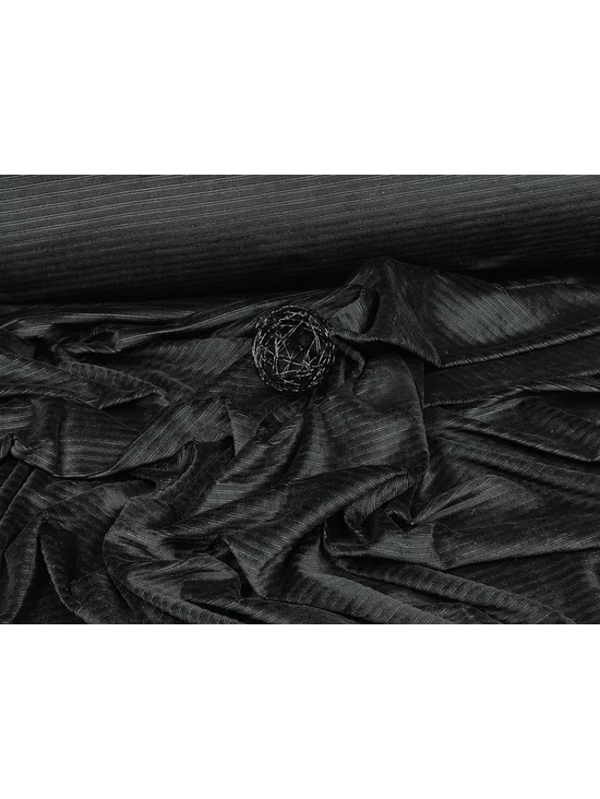 elasztikus kord jersey /fekete
