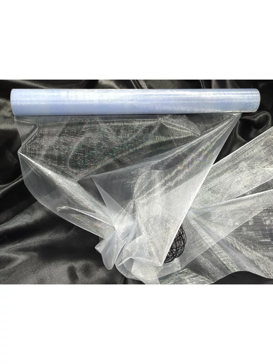 organza /37cm széles /világoskék (10 yard)