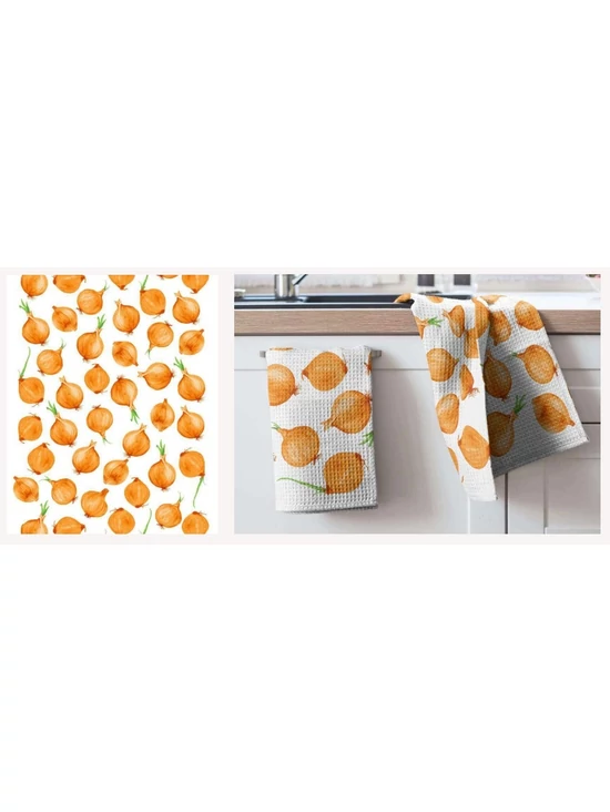 mintás darázs anyag /50cm széles /hagymák (legnagyobb 7cm) /fehér