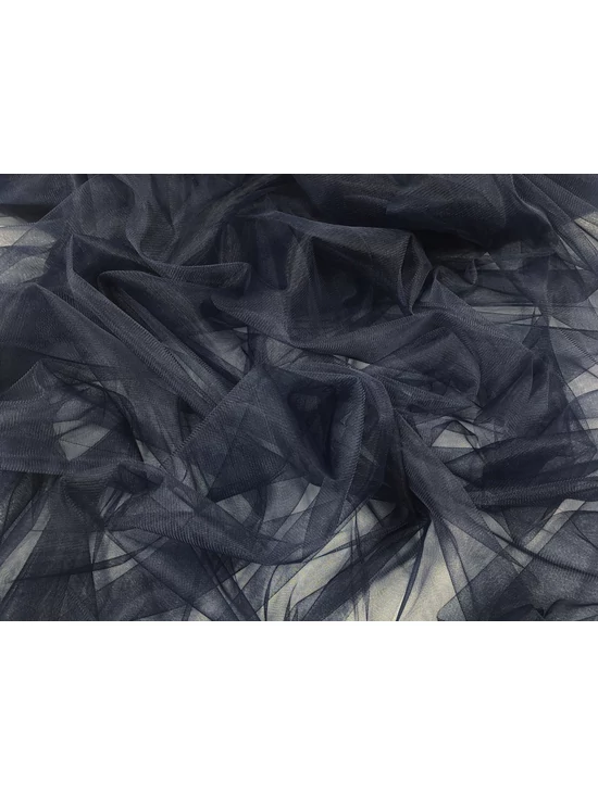 puha tüll /300cm széles /sötétkék