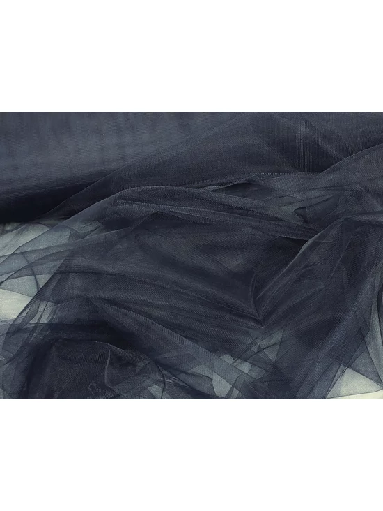 puha tüll /300cm széles /éjkék