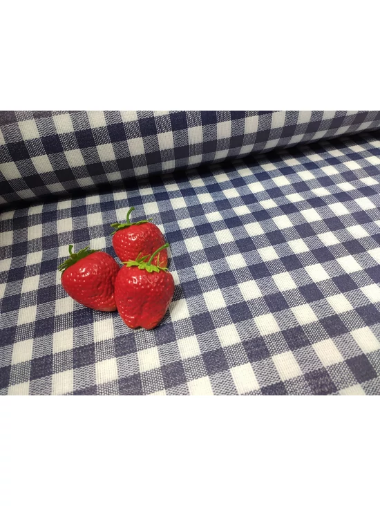 viaszos vászon /kockás (1,3cm*1,3cm) /kék