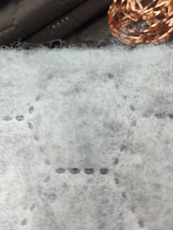 steppelt anyag /vízlepergetős /méhsejt mintás (méhsejt 3,4cm×3,4cm) /étcsokoládé