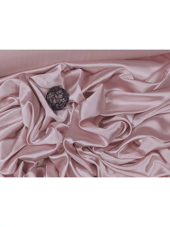 egyszínű elasztikus szatén /dirty pink