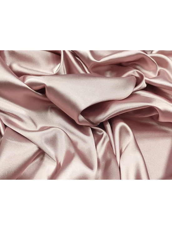 egyszínű elasztikus szatén /rose gold