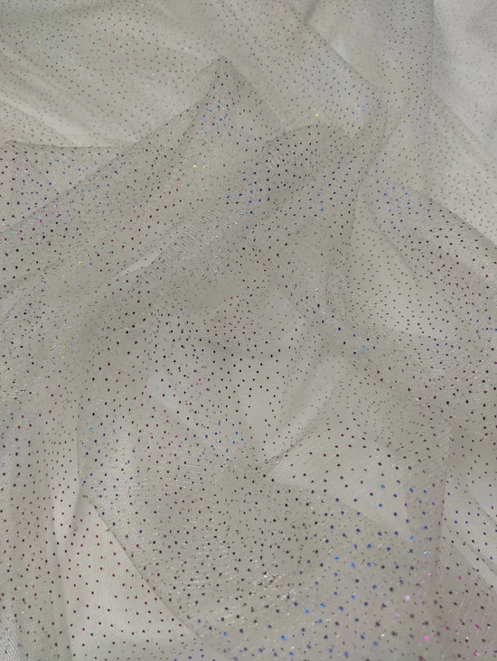 prémium glitteres tüll /kétoldalas /Tiana ecrü
