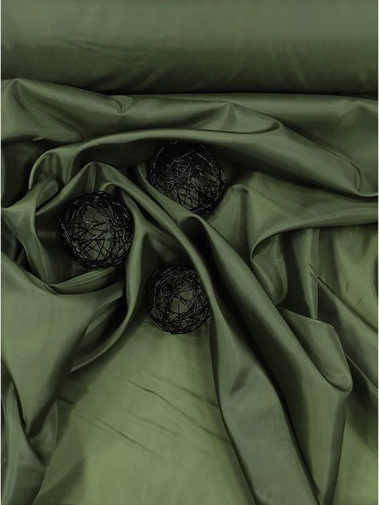 dekor-bélés selyem /khaki