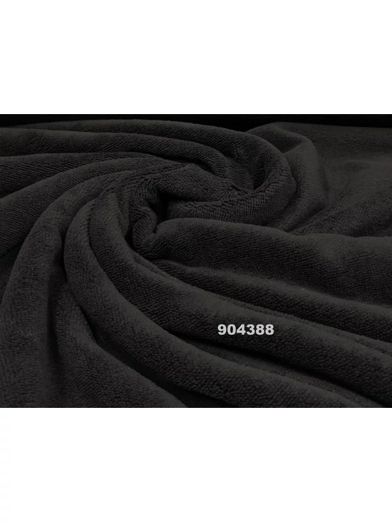bambusz frottír /fekete