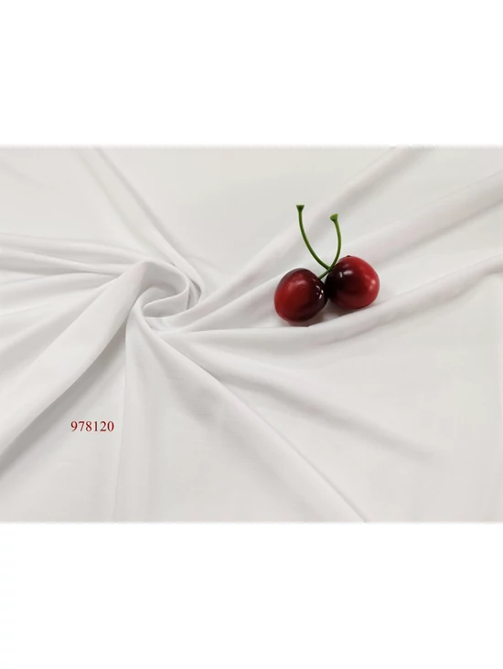 Elasztikus jersey /micropolyester /fehér