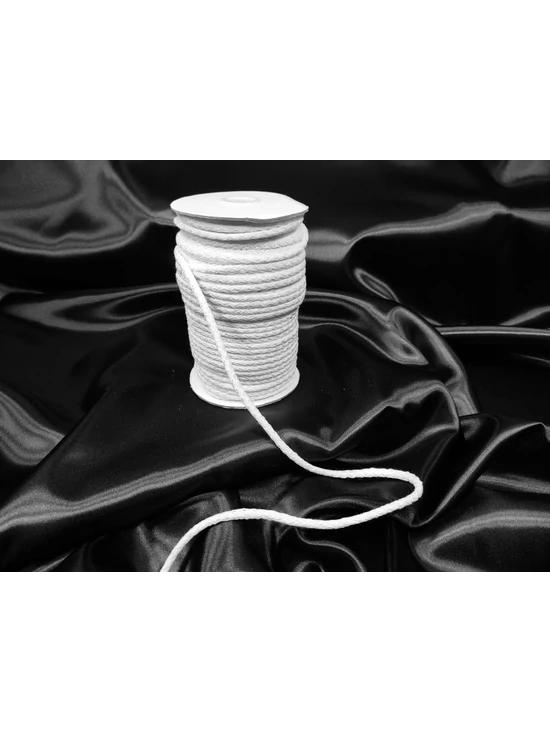 pamut zsinór /5mm /fehér