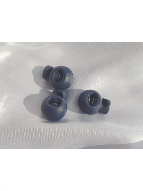 rugós zsinórvég /15mm×18mm /sötétkék