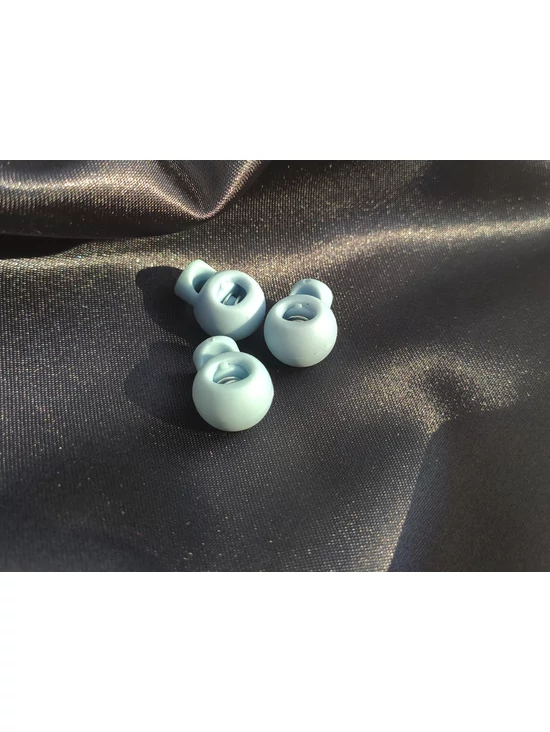 rugós zsinórvég /15mm×18mm /égszínkék