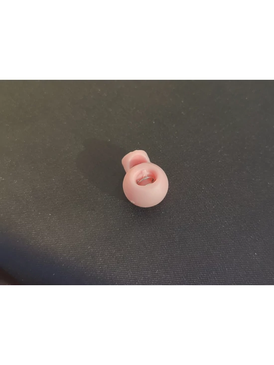 rugós zsinórvég /15mm×18mm /rózsaszín
