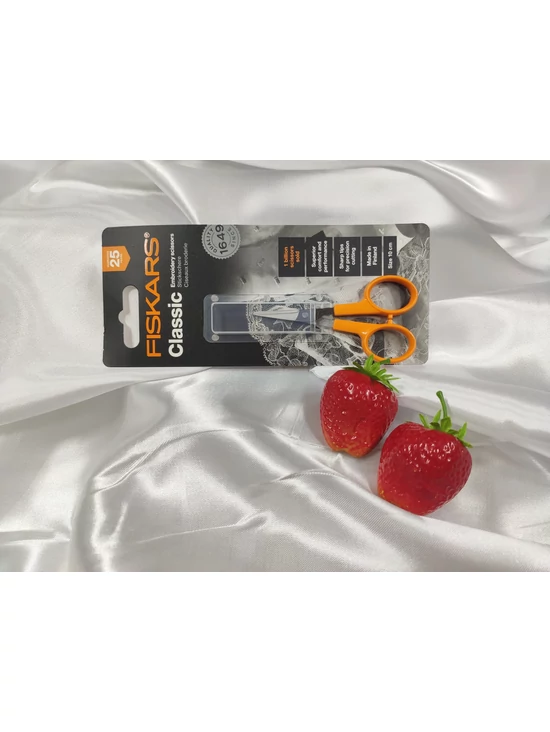 FISKARS klasszikus kézimunka olló (10cm) /narancssárga