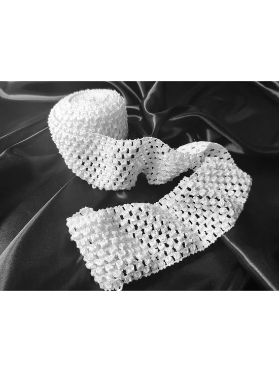 hálós gumi /7cm /fehér