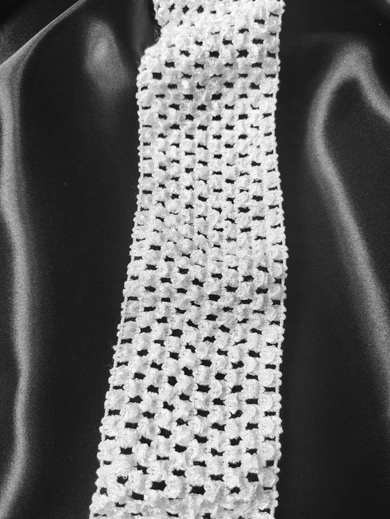 hálós gumi /7cm /fehér