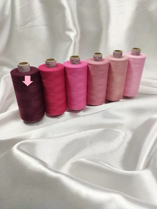 poliészter cérna Amann Belfil-S120 /burgundy
