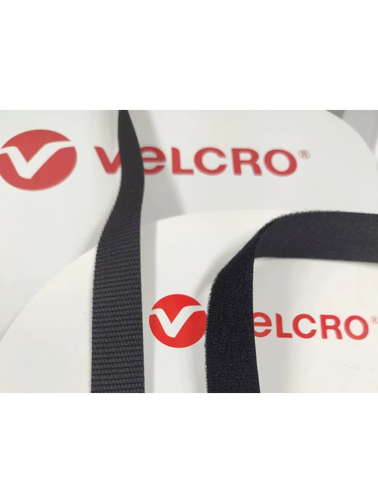 VELCRO plüss tépőzár /20mm /fekete