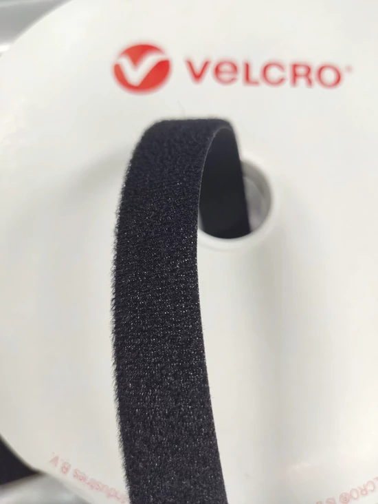 VELCRO plüss tépőzár /20mm /fekete
